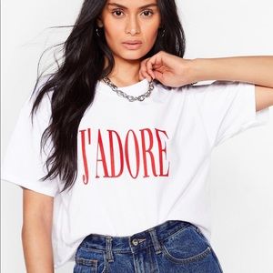 Nasty Gal Cropped Tee